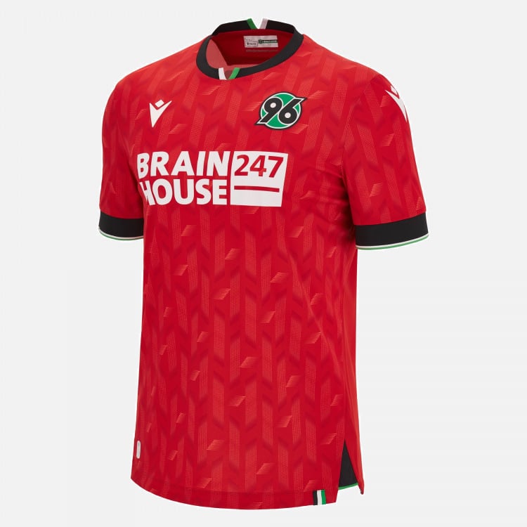 Offiziell Hannover 96 Kits, Trikots und Zubehör Macron