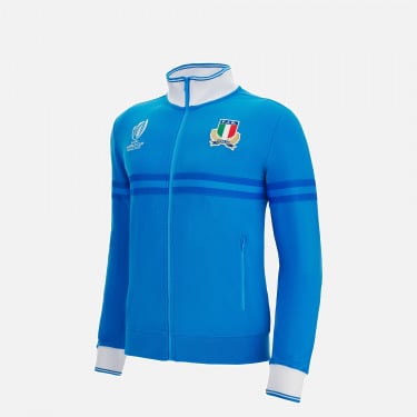 Rugby World Cup 2023 Italia Rugby junior full zip cotton sweatshirt