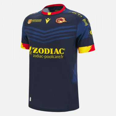 Dragons Catalans 2023/24 adults' away replica shirt