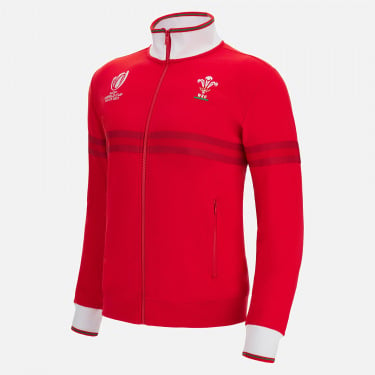 Felpa in cotone full zip Rugby World Cup 2023 Galles Rugby