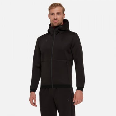 Cles men’s black hooded jacket