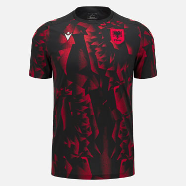 Camiseta warm up adulto Nacional Albania FSHF 2024/25