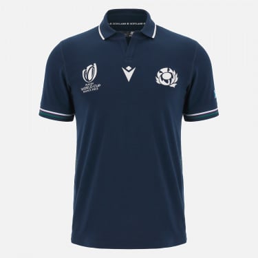 Rugby World Cup 2023 Scotland Rugby home cotton replica shirt