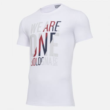 T-shirt tifoso in cotone senior bologna fc 2020/21