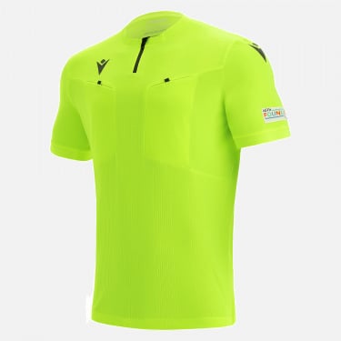 Uefa 2021 referee neon yellow shirt