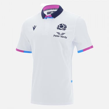 Camiseta replica primera equipación en algodón adulto  escocia rugby  2021/2022