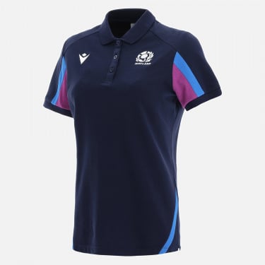 Scotland rugby 2021/22 womens travel polo