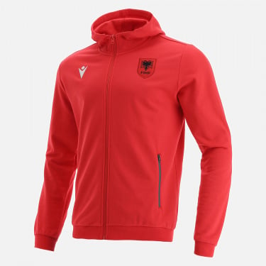 Adults' travel cotton sweatshirt albania national team 2020/21