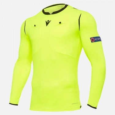 Referee neon yellow shirt UEFA EURO 2020