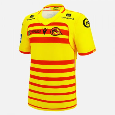 Dragons catalans 2021/22 adults' away poly replica shirt