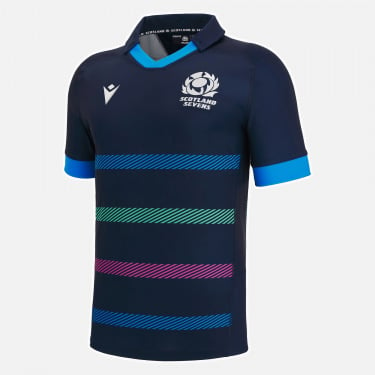 Jardines burbuja altura Camiseta replica primera equipación adulto Escocia Rugby 7s 2022/23