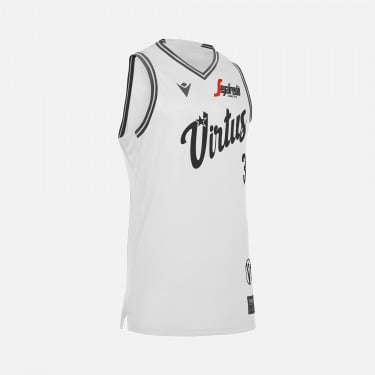 Virtus Bologna Iconic collection 2022/23 adults' white singlet