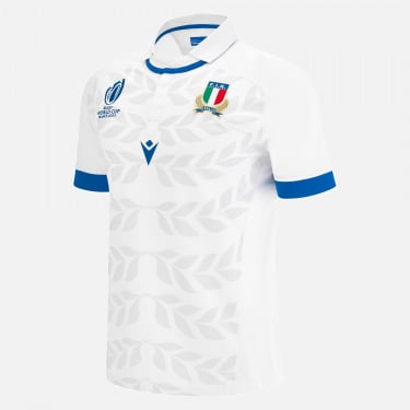 Rugby World Cup 2023 Italia Rugby adults' away poly replica shirt