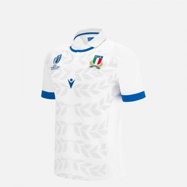 Rugby World Cup 2023 Italia Rugby junior away poly replica shirt