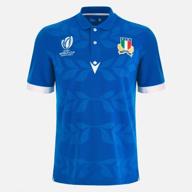Camiseta replica primera equipación en algodón adulto Rugby World Cup 2023 Italia Rugby