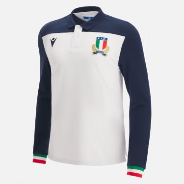 Replica auswärts-trikot aus baumwolle Italia Rugby 2022/23 senior
