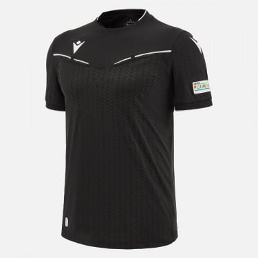 UEFA 2023/25 referee black shirt
