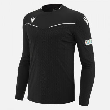 UEFA 2023/25 referee black shirt
