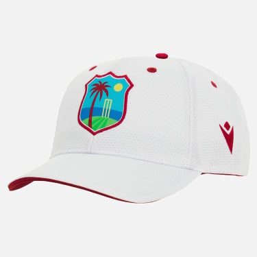 West Indies Cricket 2023/24 white cap