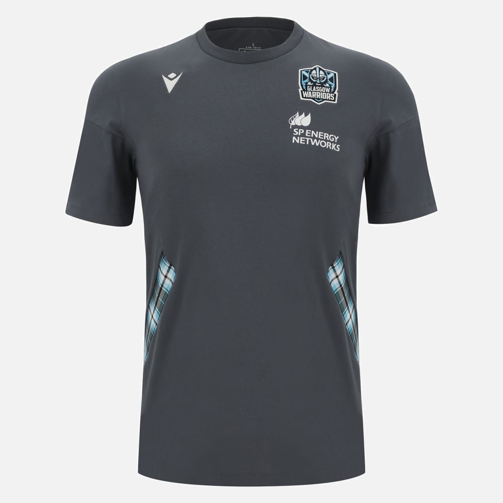Glasgow Warriors 2023/24 cotton tee Macron Technical Sportswear