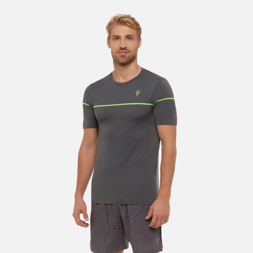 t-shirt running homme max seamless  Vêtements de sport techniques Macron
