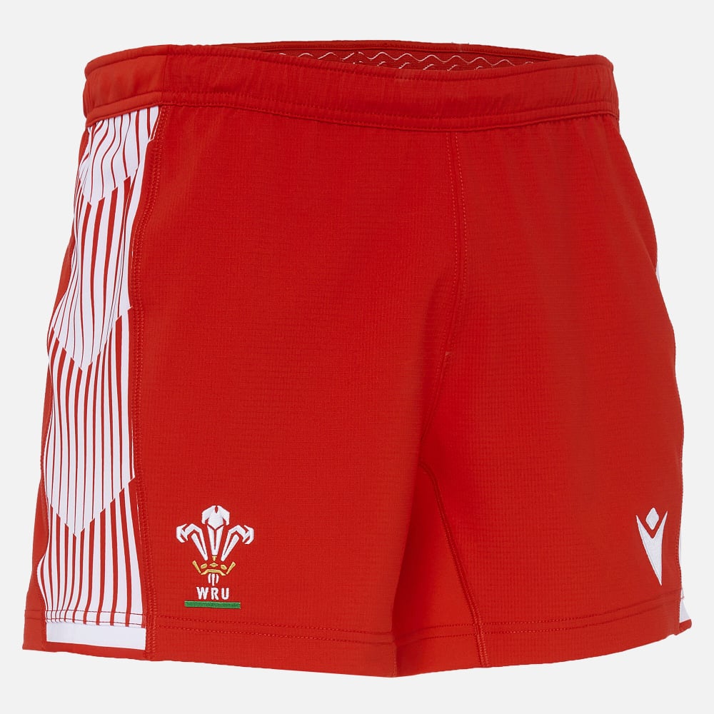 Welsh Rugby 7s 2020/21 home shorts Macron