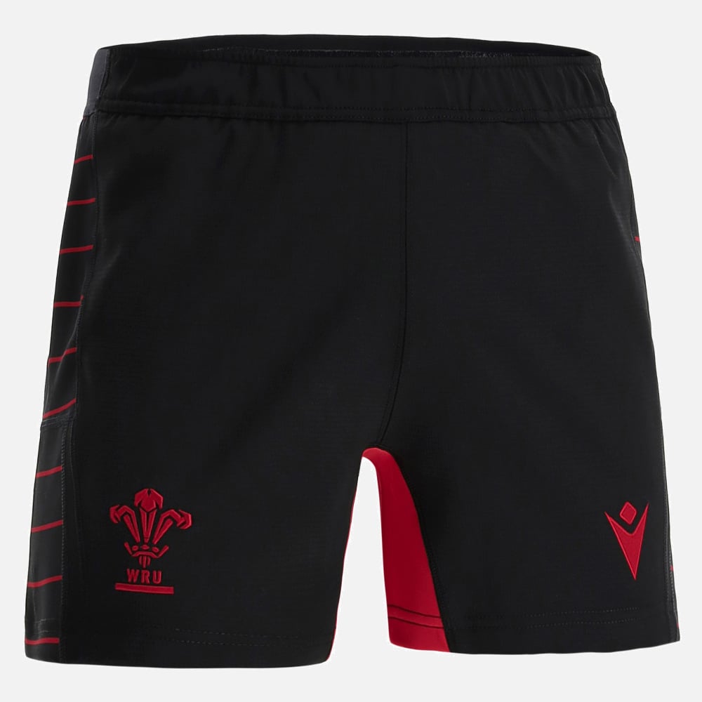 welsh rugby 2021/22 junior training shorts Macron