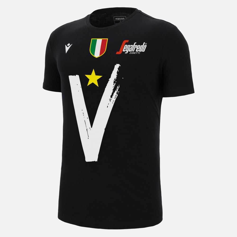 Virtus Bologna 2021/22 adults' fan cotton tshirt Macron Technical Sportswear