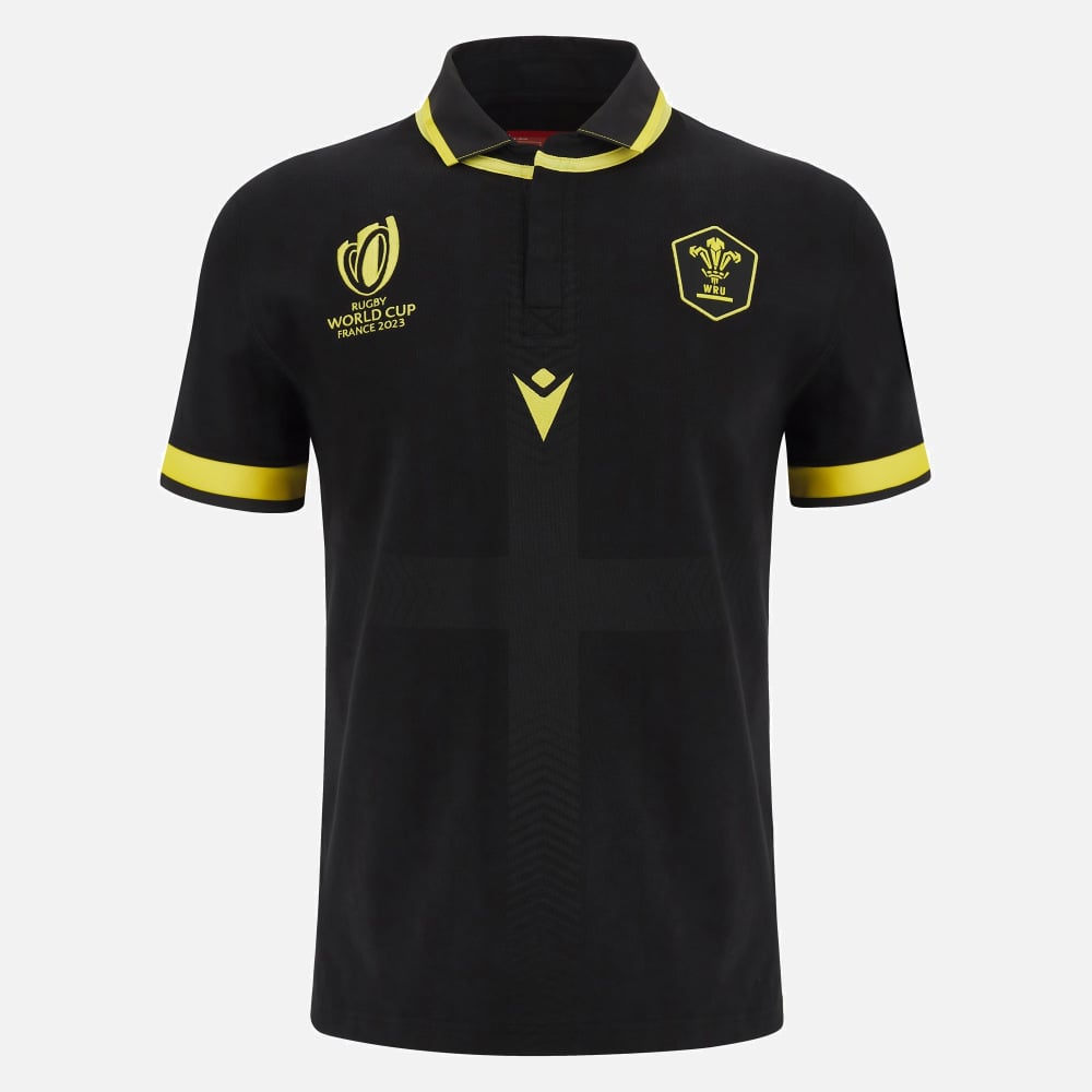 Rugby World Cup 2023 Welsh Rugby away short sleeve cotton shirt