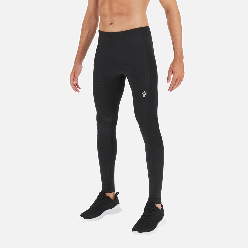 Cody men's running leggings  Macron Technical Sportswear