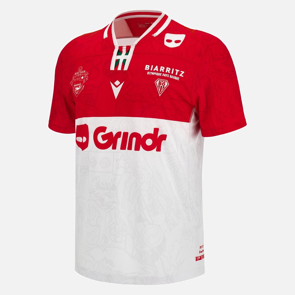 Kit Casa Bambino Macron Italie Rugby 2022/23 - Maglietta E Pantaloncini Per Appassionati - Foto 5