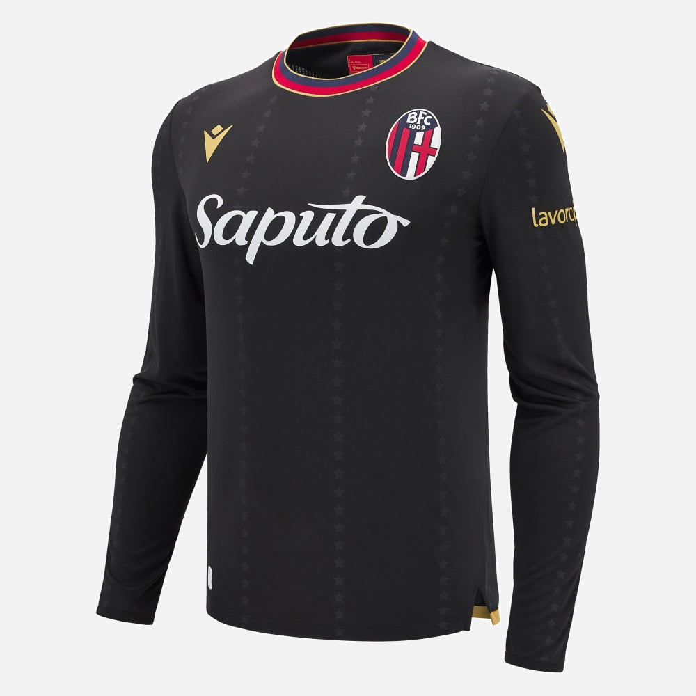 Bologna FC 1909 2024/25 European Kit longsleeved jersey Macron
