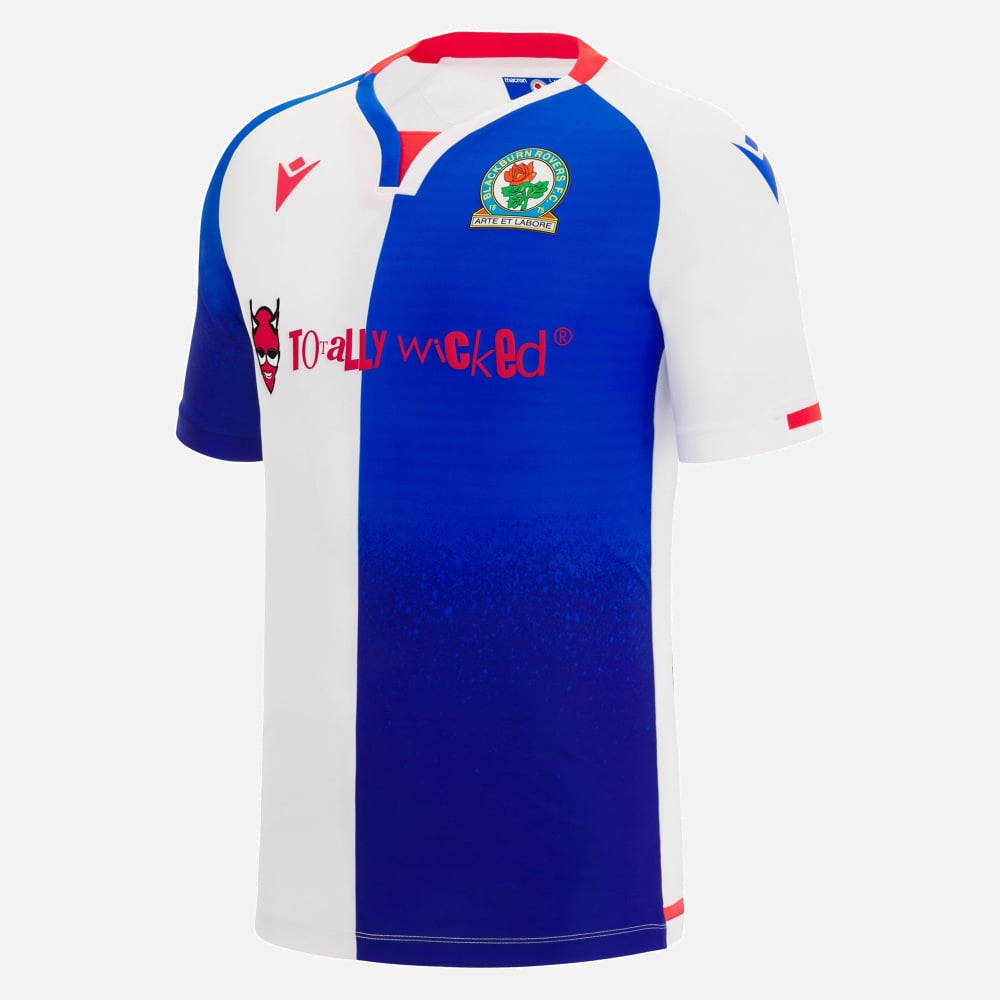 antes de episodio ducha Blackburn Rovers FC 2022/23 adults' home shirt | Macron Technical Sportswear