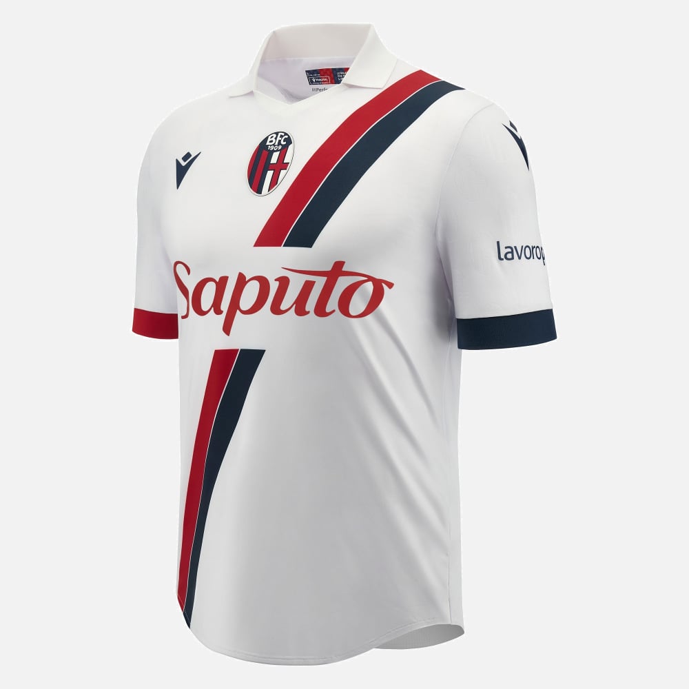 Terceira camisa do Bologna FC 2023-2024 é revelada pela Macron