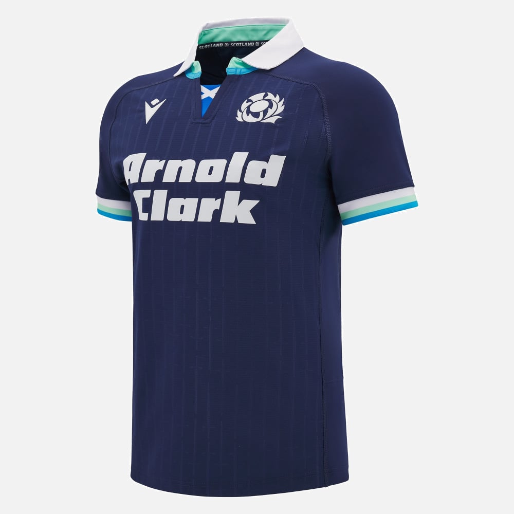 Scotland Rugby 2024/25 slim fit home match shirt | Macron  