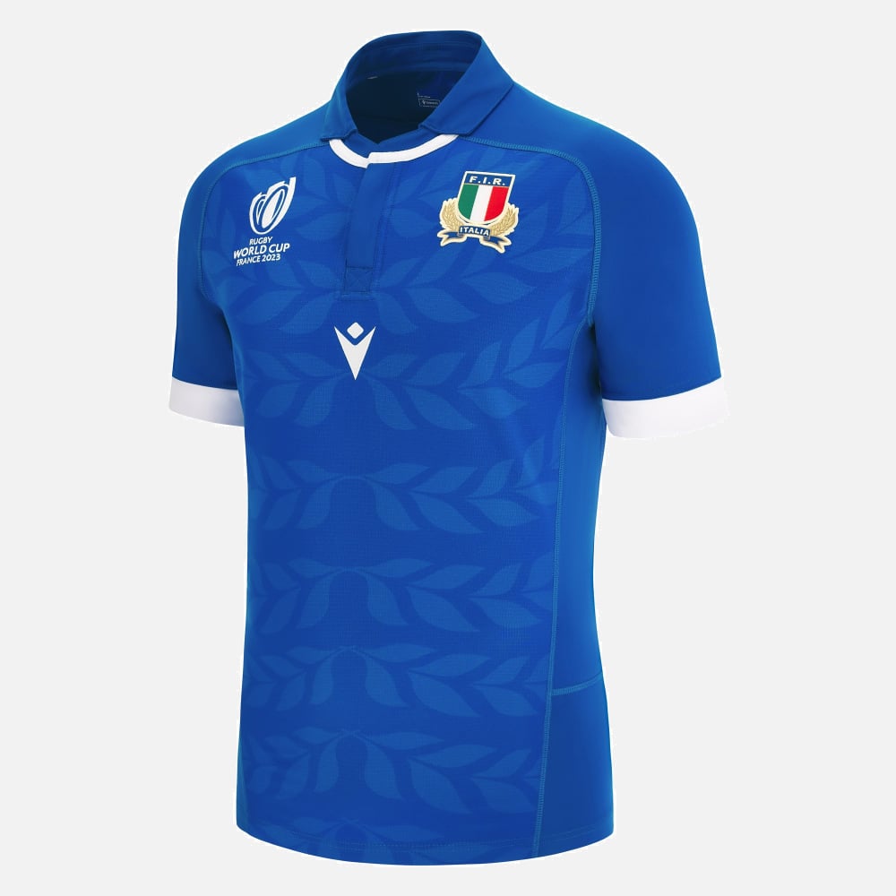 Maillot de match domicile authentic adulte Rugby World Cup 2023 Italia Rugby
