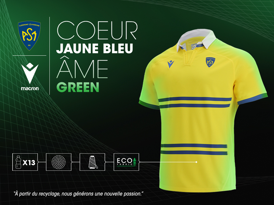Maillot Rugby Neuf CLERMONT Auvergne 2018 Taille L-XL-XXL France shirt S-M 