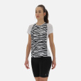 Maillot Running Femme Sheila Avec Impression Zébrée thumbnail