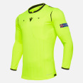 Referee Neon Yellow Shirt UEFA thumbnail
