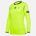 Maillot Arbitre Femme Néon Jaune UEFA thumbnail