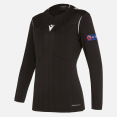 Maillot Arbitre Femme Noir UEFA thumbnail