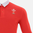 Welsh Rugby 2020/21 Red Cotton Jersey Polo Shirt From The Fans Collection thumbnail