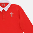 Polo In Cotone Jersey Rossa Linea Fan Galles Rugby 2020/21 Da Bambino thumbnail