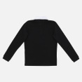 Polo De Jersey De Algodón Negro Para Niño De La Línea Fan Gales Rugby 2020/21 thumbnail