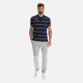 Poloshirt Aus Gestreiftem Baumwoll-Jersey Flamenco thumbnail