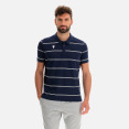 Poloshirt Aus Gestreiftem Baumwoll-Jersey Flamenco thumbnail