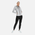 Sweatshirt Pour Femme Avec Fermeture éclair à Capuche En Coton Lyre thumbnail