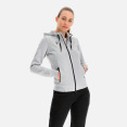 Sweatshirt Pour Femme Avec Fermeture éclair à Capuche En Coton Lyre thumbnail