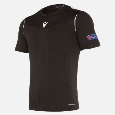 Camiseta árbitro black UEFA