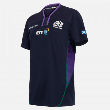 Camiseta replica primera equipación poly mujer scotland rugby 2018/19